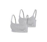 ADIDAS ORIGINALS Soutien-gorge ' Adicolor Comfort Flex ' gris chiné, Taille 100