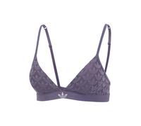 ADIDAS ORIGINALS Soutien-gorge 'Microterrot Monogram' bleu violet / blanc, Taille 80