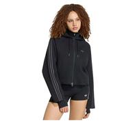 Adidas Originals Sst 2.0 Cropped Full Zip Sweatshirt Noir M Femme