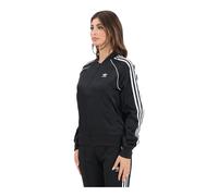 Adidas Originals - SST Adicolor Satin Track Top - Femme - Sweatshirts et sweats à capuche - Noir - Taille: 44 FR