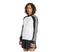 Adidas Originals Sst Oversized Corduroy Full Zip Sweatshirt Blanc S Femme