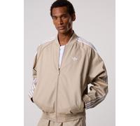 Adidas Originals Sst Adicolor Classics Cotton Twill Track Full Zip Sweatshirt Beige S / Regular Homme