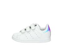 adidas Originals Stan Smith CF I, Chaussures Bébé marche Mixte, Argent (Metallic Silver/Sld/Ftwr White), 23 EU