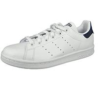 adidas Originals Stan Smith', Sneaker Basse Mixte, Running White/New Navy, 41 1/3 EU