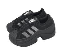 adidas Originals Superstar Bold Core Black Silver Metallic Women Casual IH1663