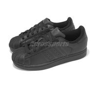 adidas Originals Superstar II 2 Triple Black Men Unisex Casual Shoes JI0081
