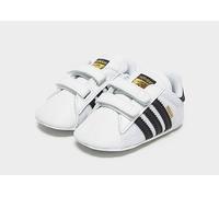 adidas Mixte enfant Superstar Crib Chaussures Premiers pas, Blanc Ftwbla Negbas 000, 19 EU