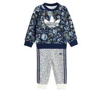 Adidas Originals X Liberty London Crew Set Kids Bébé - Survêtements, Bleu - Taille 69 - 74 CM - Poly Mesh Blue 69 - 74 CM