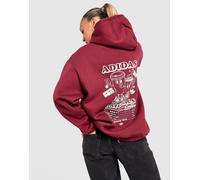adidas Originals Sweat à capuche Coffee Club - Rouge XS