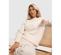 adidas Originals Sweat Crew Trefoil Knit - Blanc L