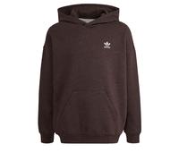 ADIDAS ORIGINALS Sweat 'Loose Fleece Hoodie' chocolat / blanc, Taille 164