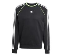 Sweat-shirt ras-du-cou liseré adidas Adicolor Black / White S