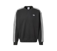 ADIDAS ORIGINALS Sweat-shirt 'Adicolor' noir / blanc, Taille L