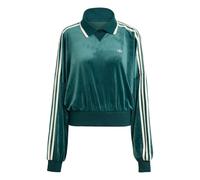 ADIDAS ORIGINALS Sweat-shirt 'Adidas Originals x Liberty London' vert foncé / blanc, Taille XS-S