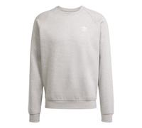 ADIDAS ORIGINALS Sweat-shirt 'Essentials' gris / blanc, Taille M