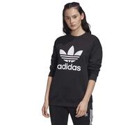 Adidas Originals Trefoil Crew Sweatshirt Blanc,Noir 36 Femme