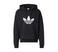 ADIDAS ORIGINALS Sweat-shirt 'TREFOIL' noir / blanc, Taille M