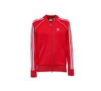 Adidas Originals - SweaT-shirt zippé élégant - Femme - Sweatshirts et sweats à capuche - Rouge - Taille: 34 FR