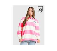 adidas Originals Sweat Stripe Rugby Femme - Rose M
