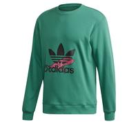 Adidas Originals PT3 Trefoil Sweatshirt Caméléon Lézard FM3702 Gloire Vert XS