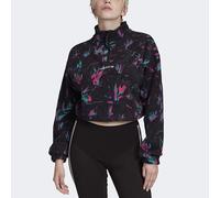 Adidas Originals Sweatshirt Polaire Zippé Court GC8753 Noir