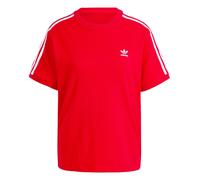 ADIDAS ORIGINALS T-shirt '3-Stripes' rouge vif / blanc, Taille 4XS