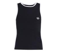 ADIDAS ORIGINALS T-Shirt '3-STRIPES SLIM TANK' noir / blanc, Taille 152