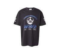 ADIDAS ORIGINALS T-Shirt '90s Football' bleu / noir / blanc, Taille L