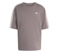 Adidas Originals Adicolor 3 Stripes Oversized Short Sleeve T-shirt Marron XL Homme