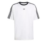 Adidas Originals – T-shirt Adicolor Jacquard Jersey – manches courtes – Blanc Taille S Homme