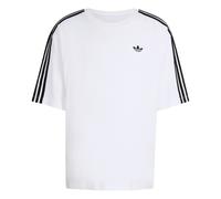 Adidas Originals Adicolor 3 Stripes Oversized Short Sleeve T-shirt Blanc XS Homme