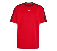 ADIDAS ORIGINALS T-Shirt 'Adicolor' rouge / noir / blanc, Taille S