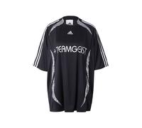 ADIDAS ORIGINALS T-shirt 'Adilenium Season 4 Teamgeist' noir / argent / blanc, Taille M-L