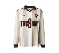 ADIDAS ORIGINALS T-Shirt beige / brun foncé / blanc, Taille L