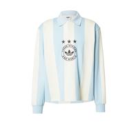 ADIDAS ORIGINALS T-Shirt crème / bleu clair / noir, Taille XL