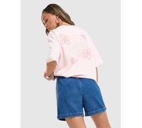 adidas Originals T-shirt boyfriend Floral Stitch - Rose S
