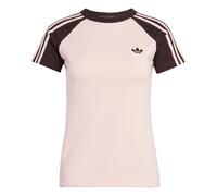 ADIDAS ORIGINALS T-shirt brun foncé / rose pastel, Taille M