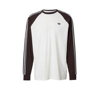 ADIDAS ORIGINALS T-Shirt 'CALI' brun foncé / blanc, Taille XL
