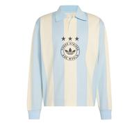 ADIDAS ORIGINALS T-Shirt crème / bleu clair / noir, Taille L