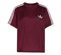 ADIDAS ORIGINALS T-shirt 'Firebird' lie de vin / blanc, Taille XS