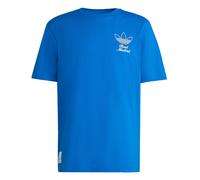 ADIDAS ORIGINALS T-Shirt fonctionnel 'Real Madrid Terrace Icons' bleu roi / blanc, Taille S