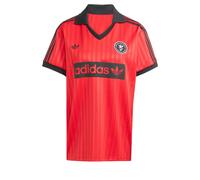 ADIDAS ORIGINALS T-shirt 'Graphic Football-Inspired' rouge / noir / blanc, Taille XXS