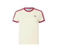 ADIDAS ORIGINALS T-shirt ivoire / rouge sang, Taille L
