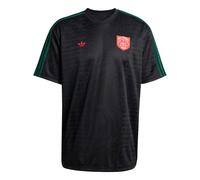 ADIDAS ORIGINALS T-Shirt 'Jersey Roses' vert foncé / rouge / noir / blanc, Taille L