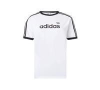 ADIDAS ORIGINALS T-shirt 'Linear' noir / blanc, Taille S