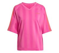ADIDAS ORIGINALS T-shirt 'Loose Linear' rose / rose néon / rouge orangé, Taille XXS