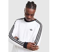adidas Originals T-shirt manches longues 3 bandes Adicolor Classics - Blanc M