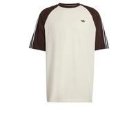 ADIDAS ORIGINALS T-Shirt 'BRITCORE' chocolat / blanc, Taille XL