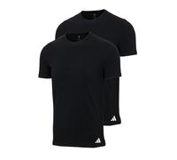 Adidas Underwear Active Flex Cotton Short Sleeve Base Layer 2 Units Noir M Homme