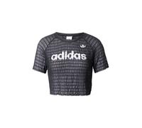 ADIDAS ORIGINALS T-shirt noir / blanc, Taille S